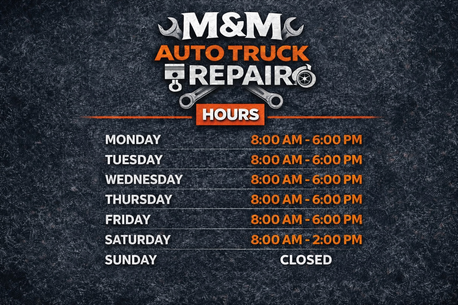 Official business hours